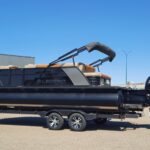 2024 Canadian Built Legend E-Series 24 Dual Lounge Sport Pro (Black Edition) Tri-toon With Mercury 150 Pro XS