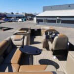 2024 Canadian Built Legend E-Series 24 Dual Lounge Sport Pro (Black Edition) Tri-toon With Mercury 150 Pro XS