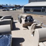 2023 Canadian built Legend Q-Series LE 19 Lounge Pontoon With Mercury 60 ELPT CT