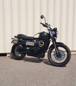 2023 Triumph Scrambler 900 Chrome edition